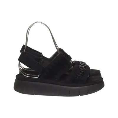 Sandals (Black) from Mou Leather