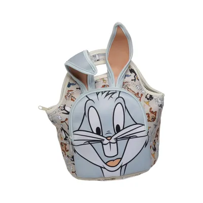 Sac à main (Beige, Multicolore) de Looney Tunes Polyamide, Polyester