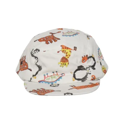 Cap (White, Multicolored) from Kuling Cotton