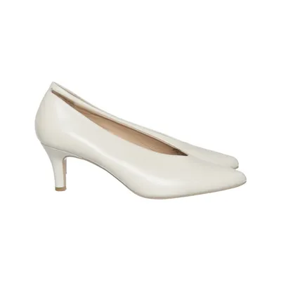 Pumps (White) from Hotic Leather