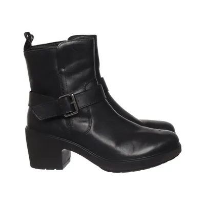 Heeled boots (Black) from Ecco Leather