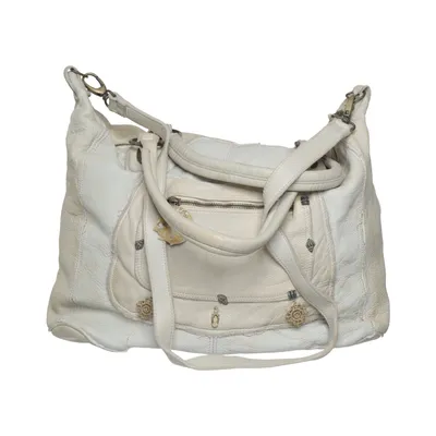 Sac à bandoulière (Beige) de Elisa Cavaletti Cuir