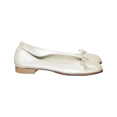 Ballerinas (Weiß) von Andrea Puccini Leder