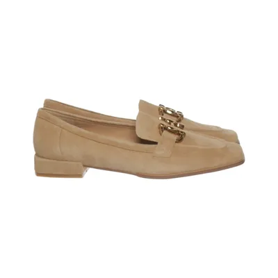 Loafers (Beige) from Alma en Pena Leather