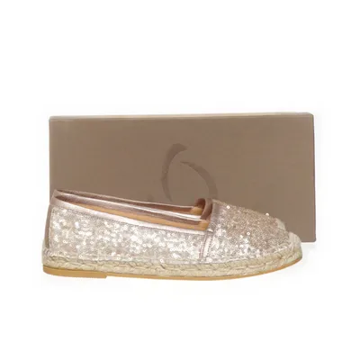 Espadrilles (Pink, Beige) from Kanna Leather