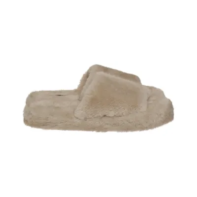 Slippers (Beige) from Zara Home Polyester, Polyurethane