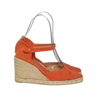 Sandales à talons hauts (Orange) de Castañer