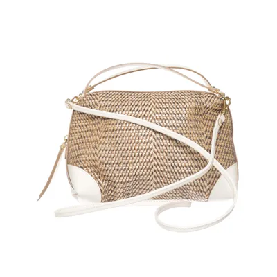 Håndtaske (Beige, Hvid) fra Gianni Chiarini
