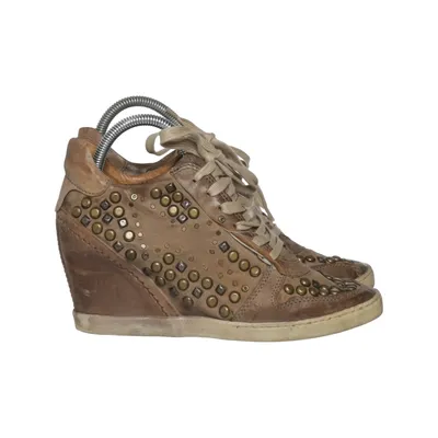 Chaussure compensées (Marron) de AirStep Cuir