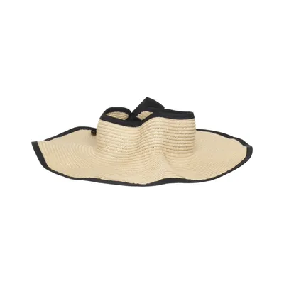 Casquette visière (Beige, Noir) de Serra Polyester