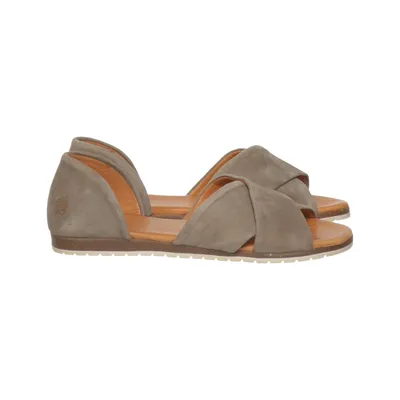 Sandals (Gray, Brown) from Apple of Eden Leather