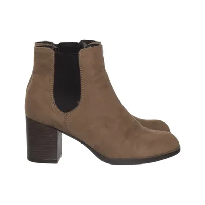 Laarzen met hak (Bruin) van DS Shoes by DinSko
