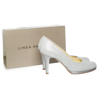 Pumps (Silverfärgad) från Linea Raffaelli