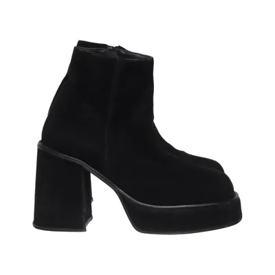 Bottes à talons (Noir) de Unif Cuir