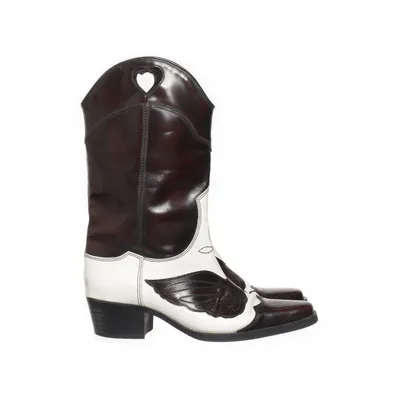 Cowboyboots (Brun, Vit) från Ganni Skinn
