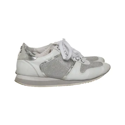 Sneakers (White, Silver) from Carvela Leather