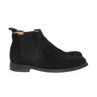 Chelsea boots (Zwart) van Rizzo Imitatie suède