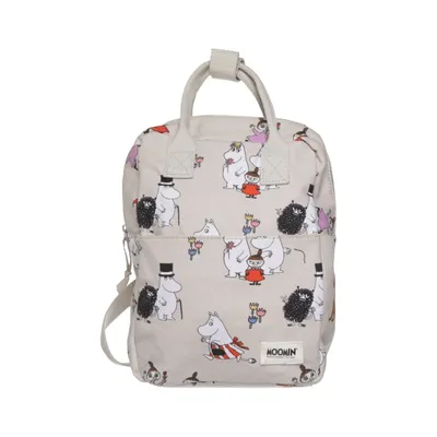 Backpack (Beige, Multicolored) from Moomin by Lindex Cotton