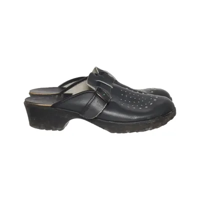 Sabots (Noir) de Sanita Cuir