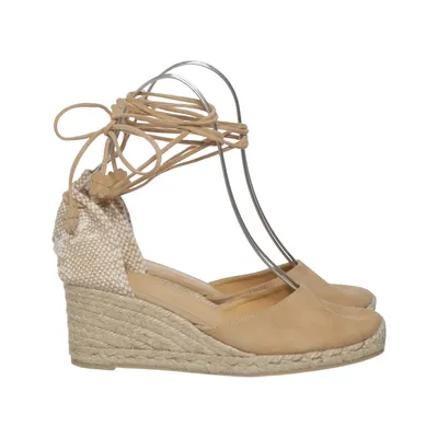 Chaussure compensées (Carina) de Castañer Cuir