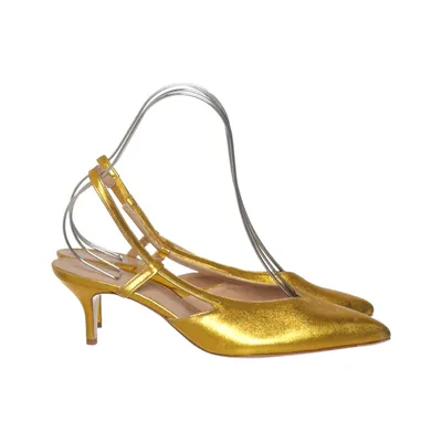 High heels (Gold) from Festa Leather