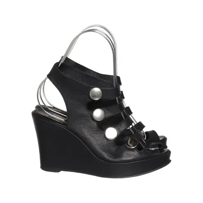 Sleehakken (Zwart) van Designers Remix Collection