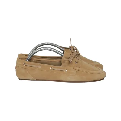 Bootschoenen (Beige) van Mango Leer