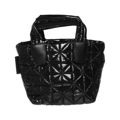 Handtasche (Schwarz) von Vee Collective Leder, Polyamid