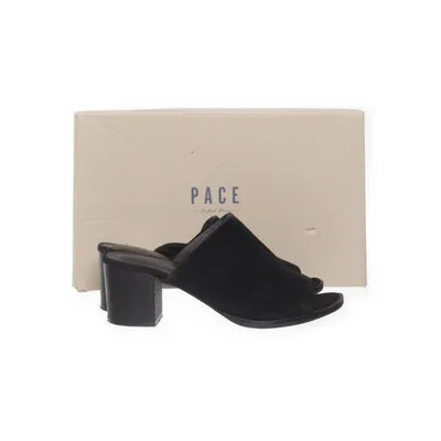 Mules (Black) from Pace Suede