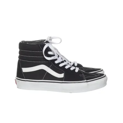Canvas Sneaker (Schwarz, Weiß) von Vans Wildleder