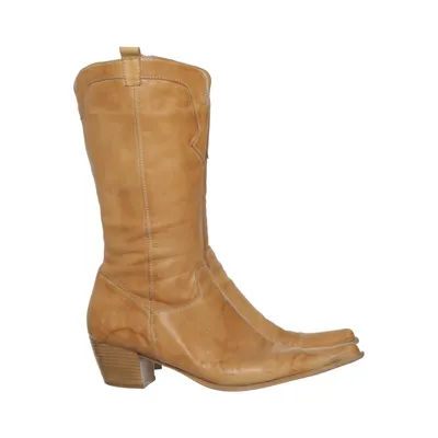 Cowboyboots (Brun) från Overland Skinn