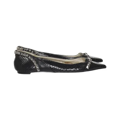 Ballerina's (Zwart) van Michael Kors Leer