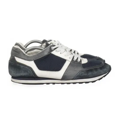 Sneakers (Blauw) van Hugo Boss Leer, Suède, Imitatieleer