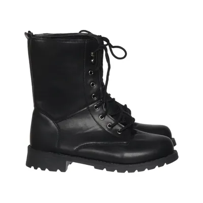 Schnürstiefel (Schwarz)