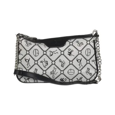 Shoulder-bag (Black, White) from Giulia Pieralli Polyester