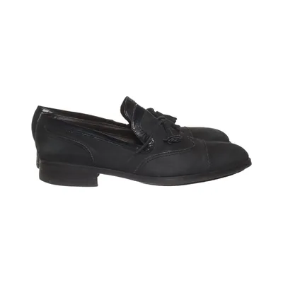 Loafers (Zwart) van Barratts Leer