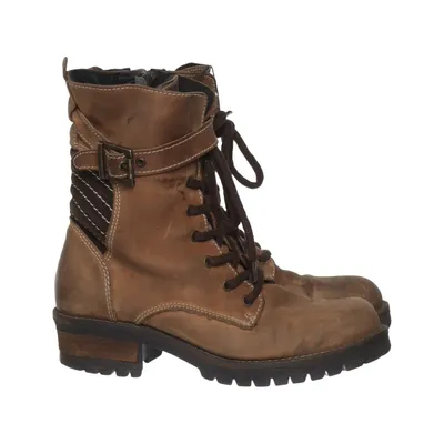 Bottes à lacets (Marron) de Emma