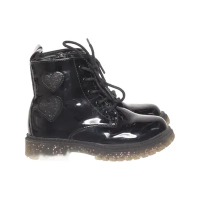 Laced boots (Black) from DinSko