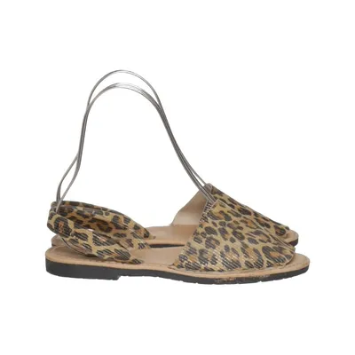 Sandals (Brown, Multicolored) from Marenas Leather