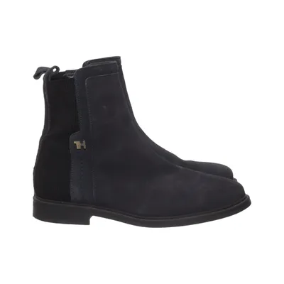 Ankle boots (Essential Flat Boot) from Tommy Hilfiger Leather