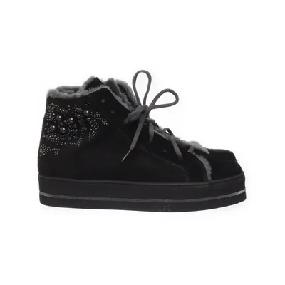 Laced boots (Black) from Maripe