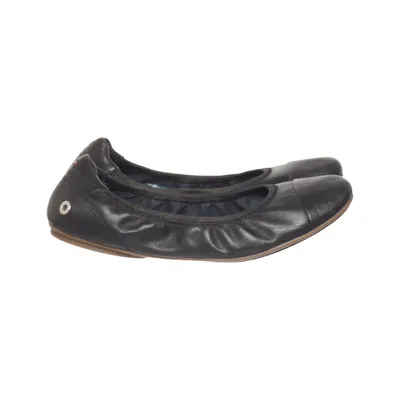 Ballet flats (Black) from Tommy Hilfiger Leather