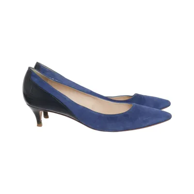 Hakken (Blauw, Zwart) van Vigneron Leer