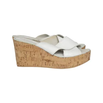 Wedges (Silver) from Bellini Leather