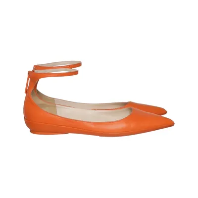 Sandales (Wrapped Ankle Strap Ballerina) de Calvin Klein Cuir