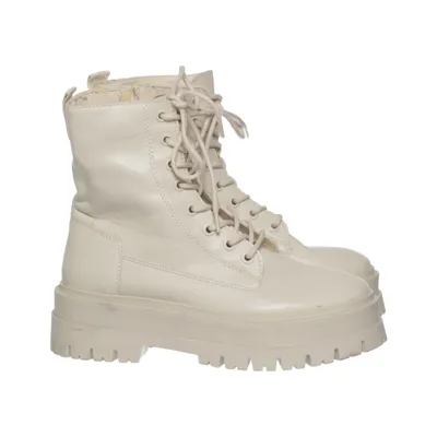 Snørestøvler (Beige) fra Stradivarius
