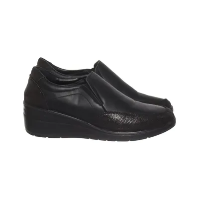 Slip-ons (Black) from TopWay Leather