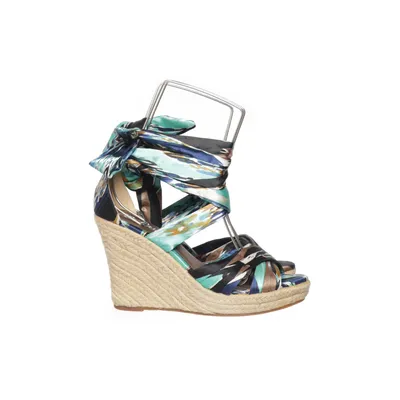 Wedges (Black, Green, Multicolored) from Ella Cruz