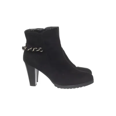 Heeled boots (Black) from Funky Shoes