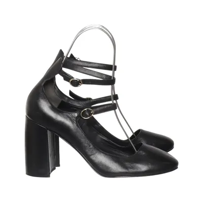 High Heels (Schwarz) von What For Leder